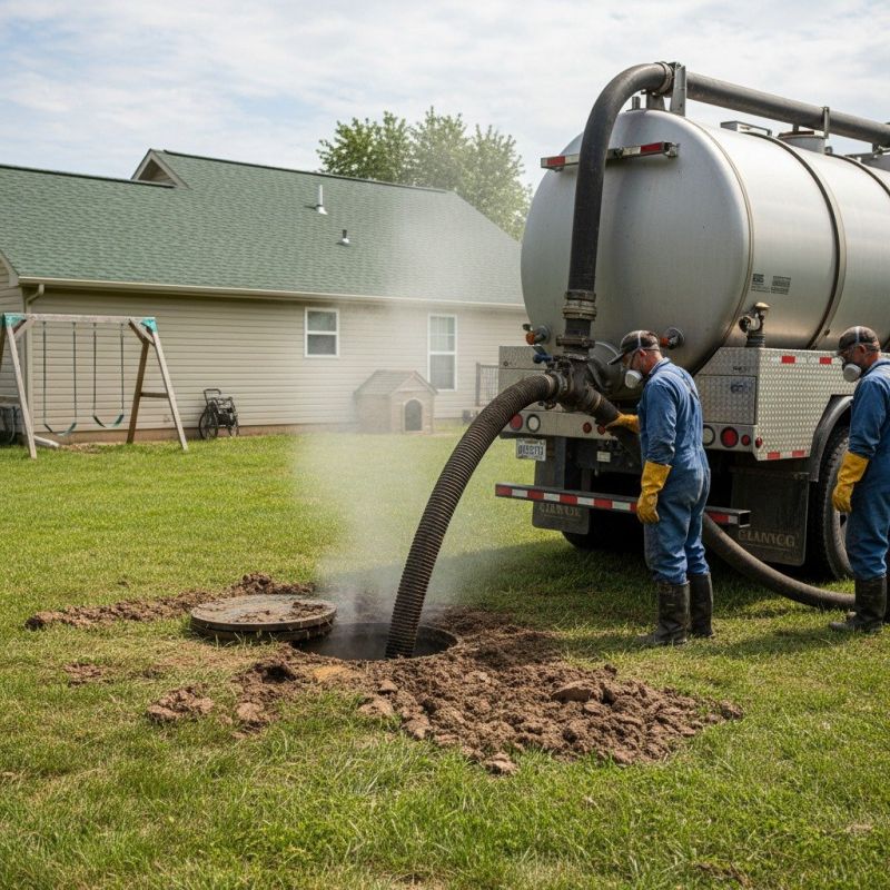 Residential Septic Tank Installation